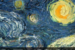 Starry Night Interactive Animation for iPad
