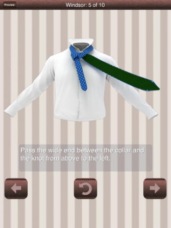 How to Tie a Tie — 3D Animated for iPad