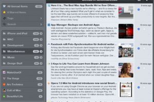 5 Quality Feedly iPad Apps