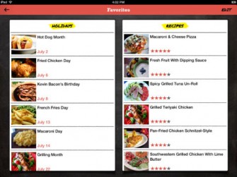 Food.com For iPad