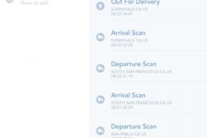 Delivered: Package Tracking for iPad
