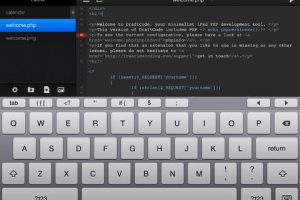DraftCode PHP IDE for iPad