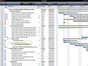 Projects adlib for iPad: Microsoft Project Opener