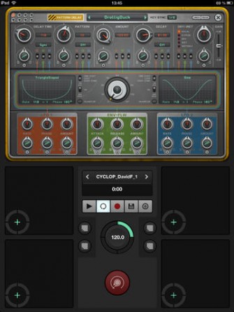 Turnado: Audio Effect Tool for iPad