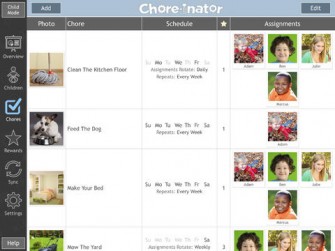 Chore-inator for iPad