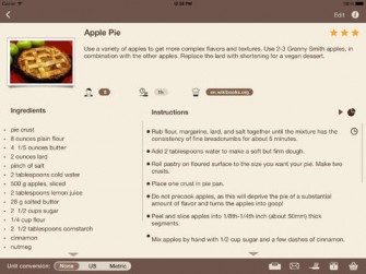 HotPot Recipe Manager for iPad