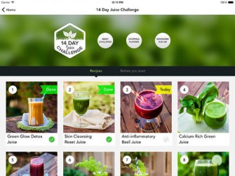 14 Day Juice Challenge for iPad