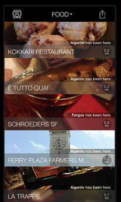 Wist for iOS: Find Restaurants