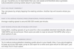 Skim for iPad: Boost Your Reading Speed