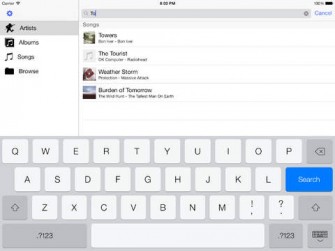 Tunebox: Dropbox Music Player for iPad